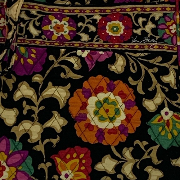 Vera Bradley | Suzani Lined Double Handle Tote Market Shoulder Bag Purse - Picture 2 of 12
